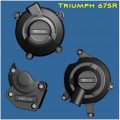 GB Racing Secondary Engine Cover Set for Triumph Daytona 675R '11-12 & Street Triple 675R '11-15 GB Racing Secondary Engine Cover Set for Triumph Daytona 675R '11-12 & Street Triple 675R '11-15
